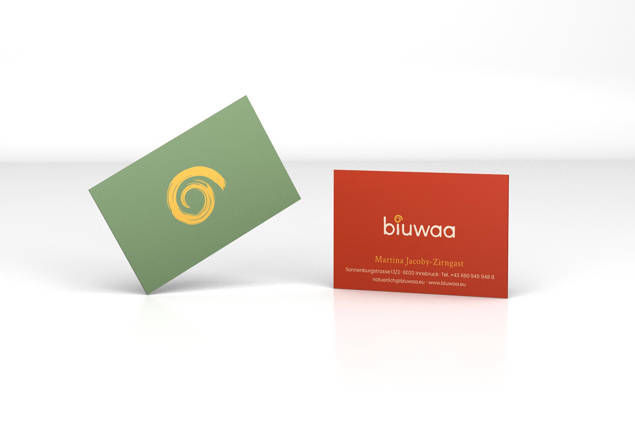 Biuwaa Visitenkarten Biuwaa Visitenkarten